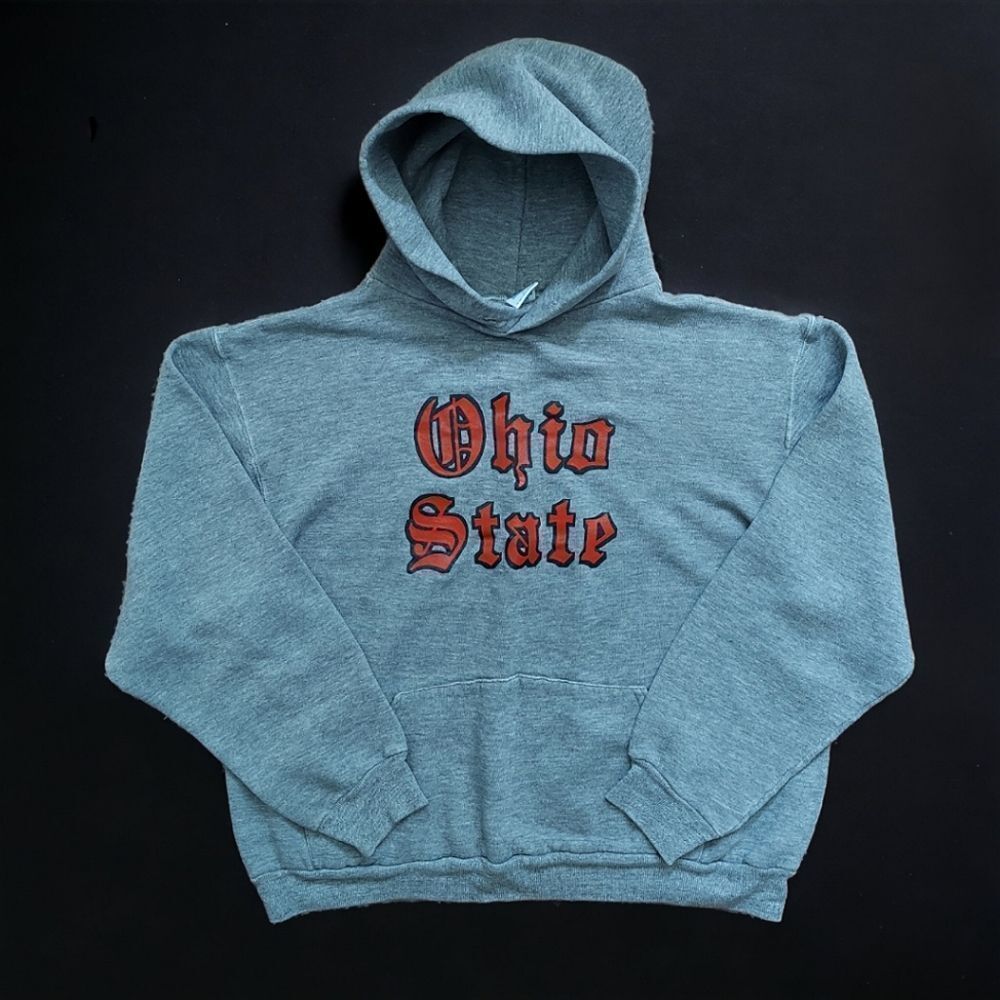 🔥VTG 80's Ohio State University Hooded Sweatshirt🔥